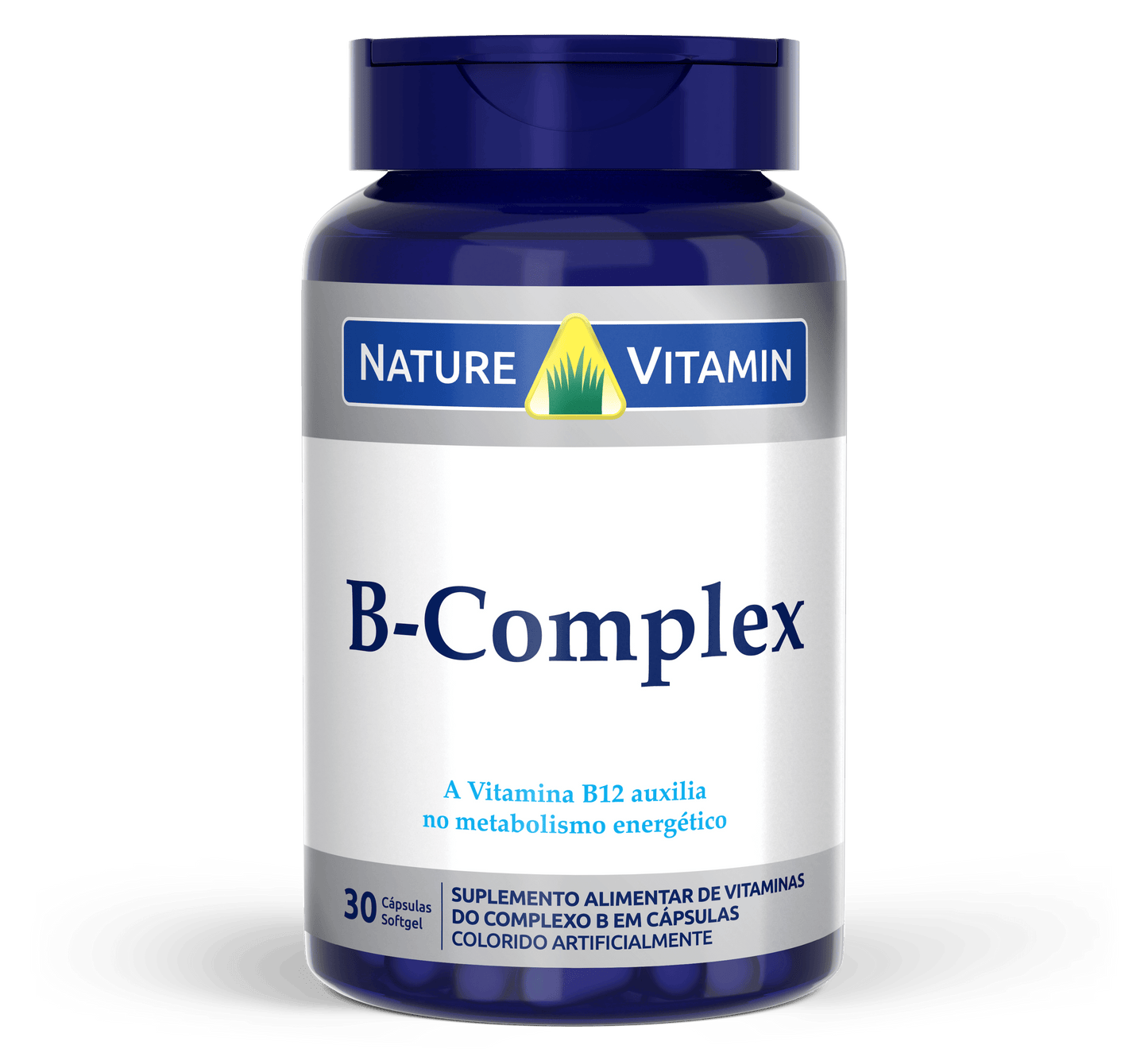 Complexo B - 30 Cáps Softgel - Nature Vitamin (SCP)