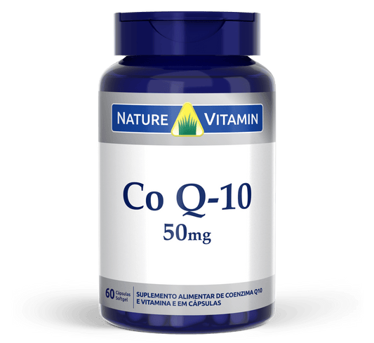 Co Q10 50mg - 60 Cáps Softgel - Nature Vitamin (SCP)