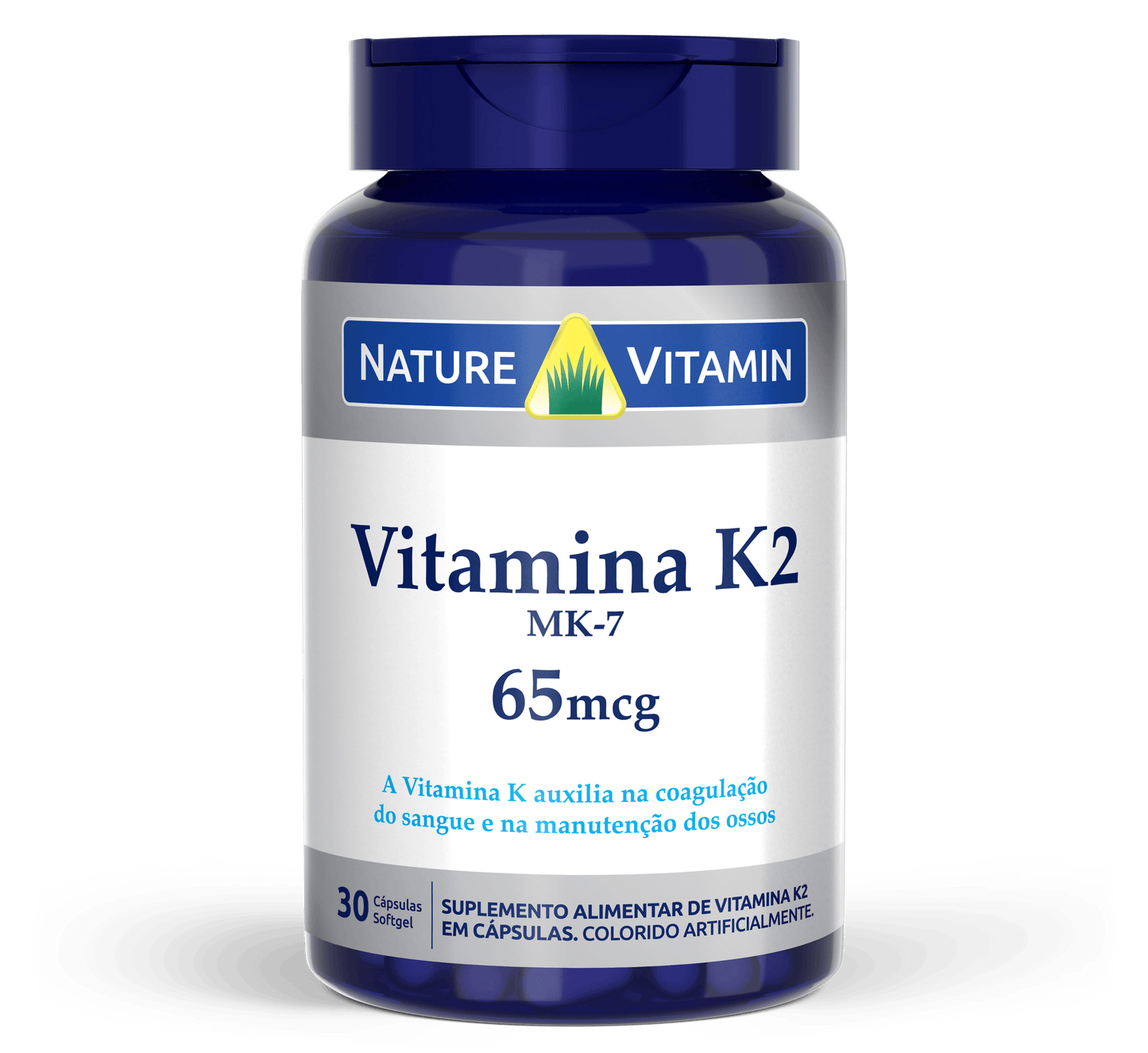 Vitamina K2-MK7 65mcg - 30 Cáps Softgel - Nature Vitamin (SCP)