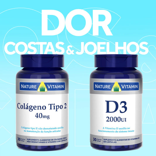 Dor 2: Colágeno Tipo 2 + D3